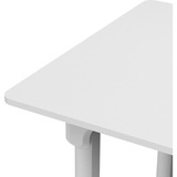 Cougar Gaming Schreibtisch E-Grav 160, Gaming-Tisch weiß/hellgrau