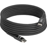 DeLOCK USB-C 2.0 Kabel mit magnetischer Textilummantelung schwarz, 2 Meter, PD 60 Watt