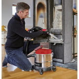 EINHELL TE-AV 18/15 Li C-Solo, Aschesauger silber/rot, ohne Akku und Ladegerät