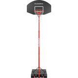 HUDORA Basketballständer Start 305, Fitnessgerät rot/schwarz