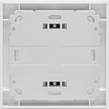 Homematic IP Wandtaster 2-fach (HmIP-WRC2-2), Schalter weiß