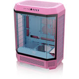 Thermaltake The Tower 600 Bubble Pink, Tower-Gehäuse pink, Tempered Glass x 3