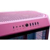 Thermaltake The Tower 600 Bubble Pink, Tower-Gehäuse pink, Tempered Glass x 3