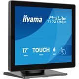 iiyama ProLite T1721MSC-B3, LED-Monitor 43 cm (17 Zoll), schwarz (matt), SXGA, TN, Touchscreen