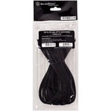 SilverStone SST-PP07-MBB, Verlängerungskabel schwarz, 30 cm