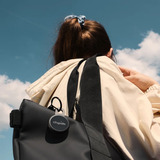 Chipolo LOOP wiederaufladbarer Tracker 4er-Pack, Ortungstracker anthrazit