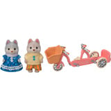 EPOCH Sylvanian Families - Tandem Spielset mit Figuren, Konstruktionsspielzeug 