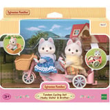 EPOCH Sylvanian Families - Tandem Spielset mit Figuren, Konstruktionsspielzeug 