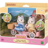 EPOCH Sylvanian Families - Tandem Spielset mit Figuren, Konstruktionsspielzeug 
