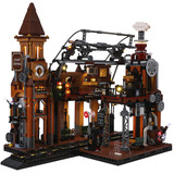 Lumibricks Steampunk-Bahnhof, Konstruktionsspielzeug 