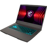 MSI Thin A15 B7VF-410, Gaming-Notebook grau, AMD Ryzen 7 7735HS, NVIDIA GeForce RTX 4060, 16 GB DDR5, 512 GB (512 GB SSD), Windows 11 Home