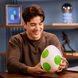 Spin Master Super Mario Galaxy Movie - Hatchin' Yoshi, Spielfigur 