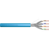 Digitus Professional Cat.6a U/FTP Verlegekabel simplex, Eca blau, 500 Meter Trommel