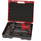 EINHELL Bohrhammer TC-RH 620 4F Kit schwarz/rot, 620 Watt, E-Box Basic, inkl. Bohrer und Meißel