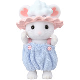 EPOCH Sylvanian Families - Marshmallow Mäuse Badespaß Spielset, Konstruktionsspielzeug 