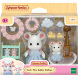 EPOCH Sylvanian Families - Marshmallow Mäuse Badespaß Spielset, Konstruktionsspielzeug 