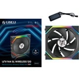 Lian Li UNI FAN SL120 Wireless, Gehäuselüfter schwarz, Reverse, 120 mm