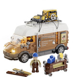 Lumibricks Tischlerei-Transporter, Konstruktionsspielzeug 