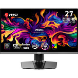 MSI MAG 272UPDE QD-OLED E16, Gaming-Monitor 67.3 cm (26.5 Zoll), schwarz, UltraHD/4K, USB-C, DP, HDMI, 165Hz Panel