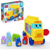 Mattel Mega Bloks Bau- und Lernbus, Baukasten 