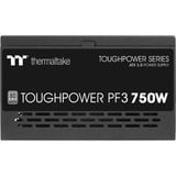 Thermaltake Toughpower PF3 750W, PC-Netzteil schwarz, 1x 12-Pin High Power GPU, 5x PCIe, Kabel-Management, 750 Watt