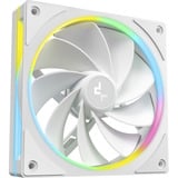 DeepCool FL12R SE WH 3IN1, Gehäuselüfter weiß, Reverse 3er Pack, 120 mm