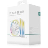 DeepCool FL12R SE WH 3IN1, Gehäuselüfter weiß, Reverse 3er Pack, 120 mm