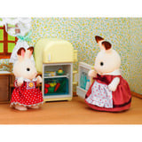 EPOCH Sylvanian Families - Schokoladenhasen Mutter Küchen Set, Konstruktionsspielzeug 