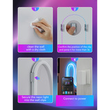 Govee Clips für Neonlichtschlauch 2 weiß, 20 Stück, Kunststoff