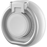  HyperJuice Qi2 2-in-1 Magnetischer Ladeständer, Ladestation weiß/silber