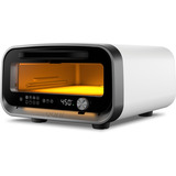 Ooni Volt 2, elektrischer Pizzaofen Polar White weiß, 1.600 Watt, für Pizzen bis ca. Ø 32cm
