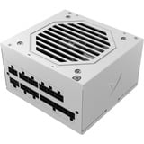 Sharkoon Rebel P20 Gen2 850 White, PC-Netzteil weiß, 1x 12 Pin High Power Anschluss, 3x PCIe, Kabelmanagement, 850 Watt