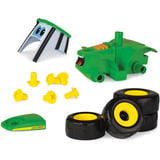 TOMY Bau dir deinen Johnny Traktor mit Schraubendreher zum Zusammenbauen, Konstruktionsspielzeug 