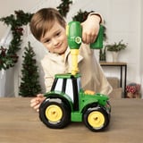 TOMY Bau dir deinen Johnny Traktor mit Schraubendreher zum Zusammenbauen, Konstruktionsspielzeug 