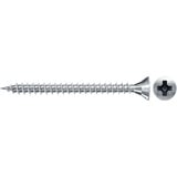 fischer Spanplattenschraube ClassicFast II 4,0x20 Senkkopf PZ 1.000 Stück, mit Vollgewinde