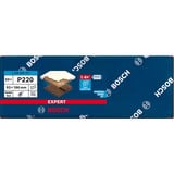 Bosch Professional Expert M480 Netzstruktur-Schleifblatt 93 x 186mm, K220 50 Stück, für Schwingschleifer