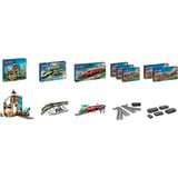 LEGO City Bahnhof-Komplett-Set Bundle, Konstruktionsspielzeug 