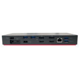 Lenovo Thunderbolt 3 Dock Gen 2 Generalüberholt, Dockingstation schwarz, HDMI, DisplayPort, USB, Thunderbolt 3