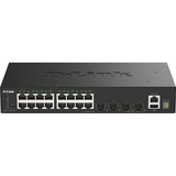D-Link DGS-1530-20/E, Switch schwarz