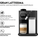 DeLonghi Nespresso Gran Lattissima EN 640.B, Kapselmaschine schwarz