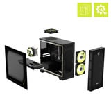 MSI MAG Infinite S AI 2NVP7-001AT, Gaming-PC schwarz/transparent, Windows 11 Home