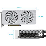 Palit GeForce RTX 5060 OC WHITE 8GB, Grafikkarte weiß, DLSS 5, 3x DisplayPort, 1x HDMI 2.1