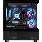 Thermaltake FTW V170A 5070 Elite Black, Gaming-PC schwarz/transparent, Windows 11 Home