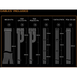 ASRock Challenger CL-750B 750W, PC-Netzteil schwarz, 1x 12-Pin High Power GPU, 2x PCIe, 750 Watt