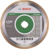 Bosch Professional Diamanttrennscheibe Standard for Ceramic, Ø 200mm Bohrung 25,4mm