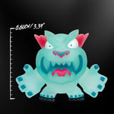 Moose Toys MrBeast Lab Vinyl-Figuren - Glow Panther, Spielfigur 