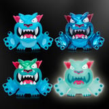 Moose Toys MrBeast Lab Vinyl-Figuren - Glow Panther, Spielfigur 