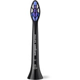 Philips Sonicare S2 Sensitive HX6054/88, 4er, Aufsteckbürste schwarz