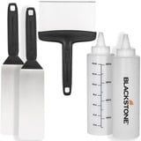 Blackstone Griddle Professional Toolkit, 5-teilig, Grillbesteck schwarz/edelstahl