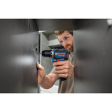 Bosch Professional Akku-Bohrschrauber GSR 12V-32 Professional, 12Volt blau/schwarz, 2x Li-Ionen Akku 2,0Ah, Werkzeugtasche